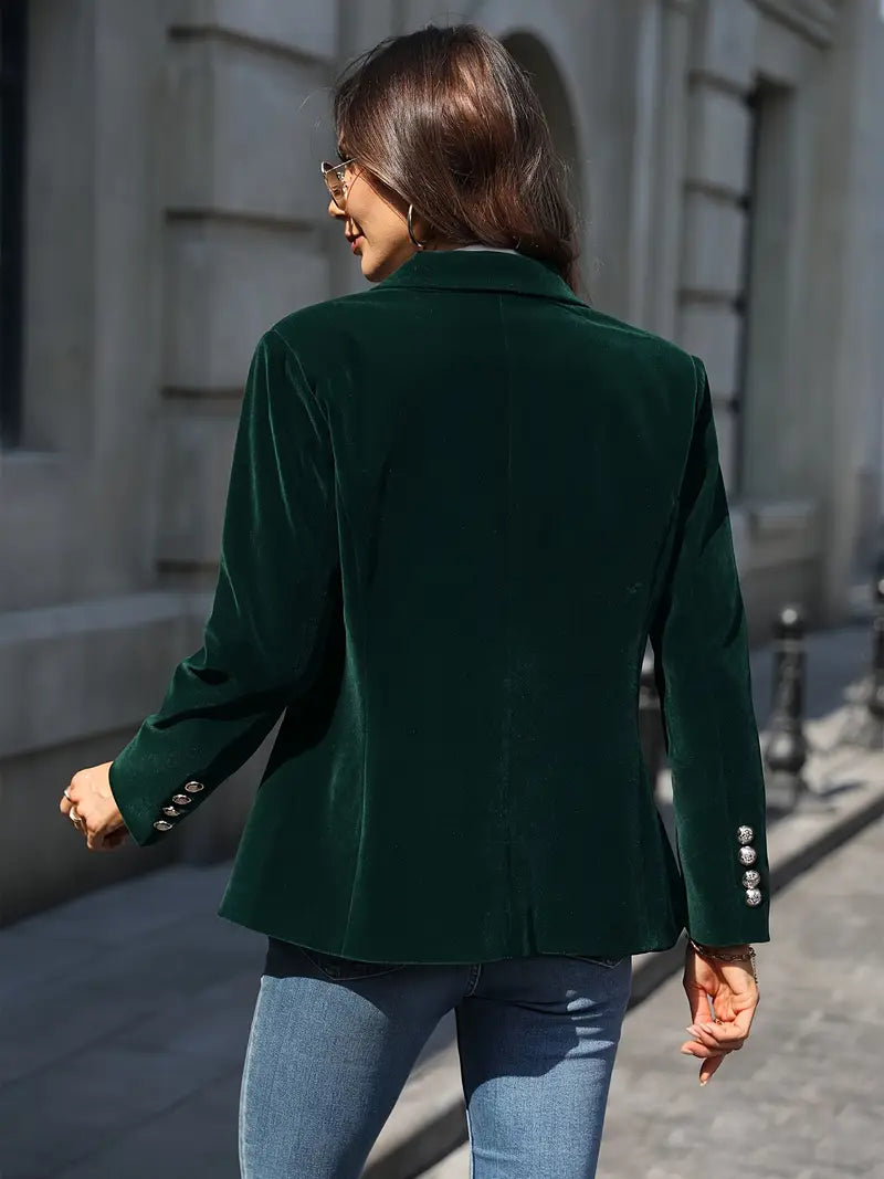 Sylva | Elegant Velvet Blazer