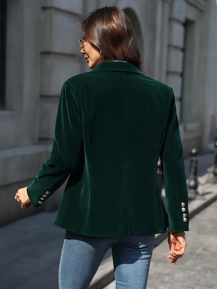 Sylva | Elegant Velvet Blazer