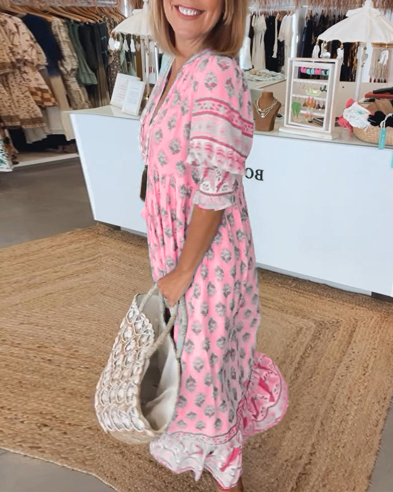 Clarisa | Bright Summertime Dress