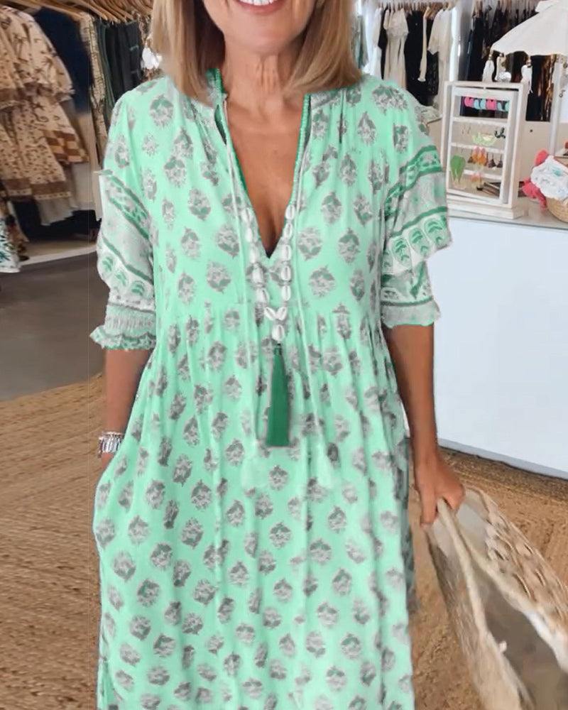 Clarisa | Bright Summertime Dress