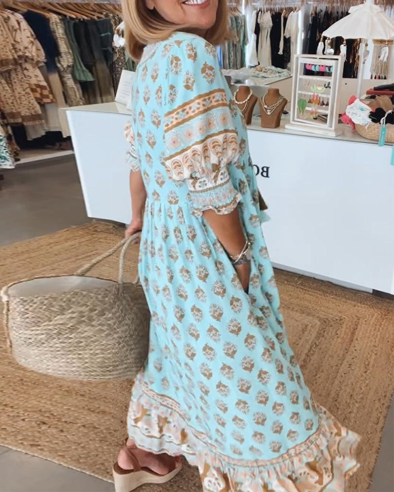 Clarisa | Bright Summertime Dress